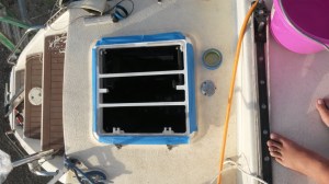 Replace cracked 'lenses' on hatches