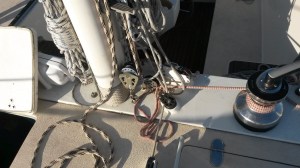 Plan for lightning protection at base of mast