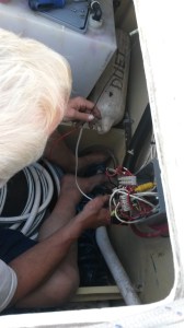 Fixing switch to electric winch