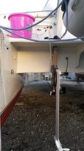 Rigging control lines for new hydro generator