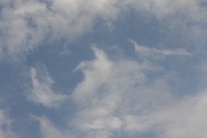 For whatever reason this formation makes me think of the lyrics, "I had some dreams, they were clouds in my coffee..."