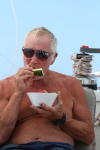 A treat we brought along.