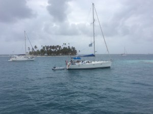 Our immediate neighbor is fellow Odyssey boat "Tom Tom".