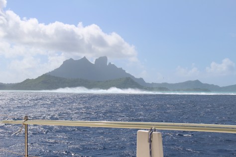 Surf on the barrier reef