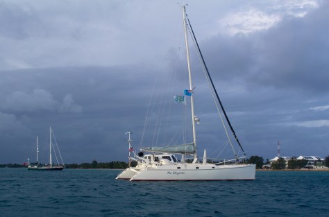 In the background are Drina and the government offices building. Note solar panels on building.
