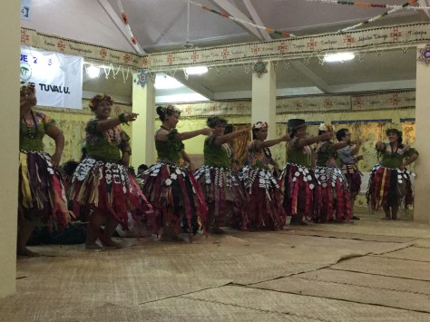 Dancing on the left...