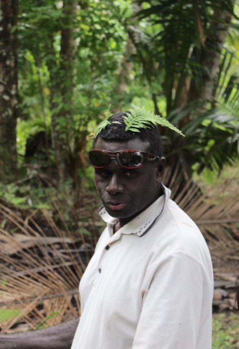 ...where Chief Joseph demonstrates the leaf-message that he has killed someone in the bush.