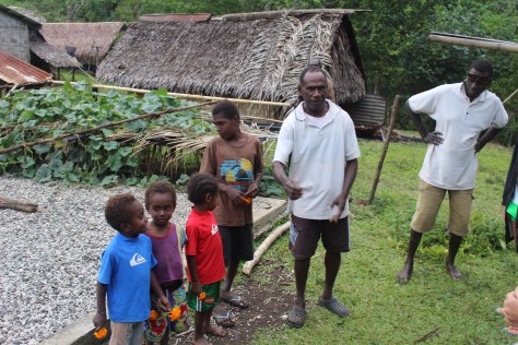 To the village on the lagoon...