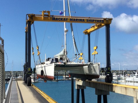 In the slings in Mackay.