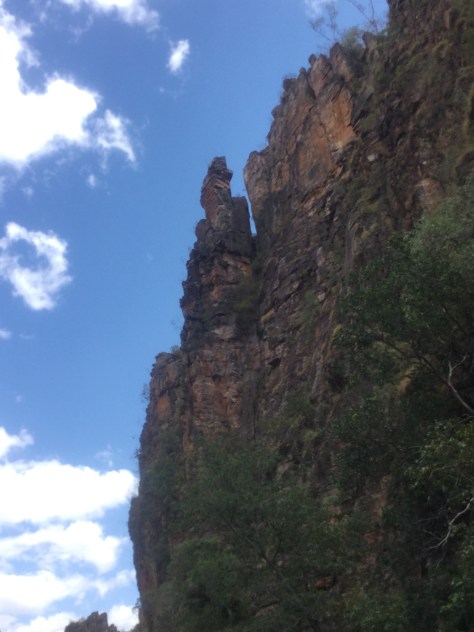 The precarious sandstone shapes I find fascinating.