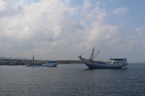 The anchorage off of Selayar