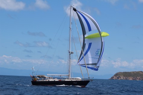 Sailing in company with Maggie