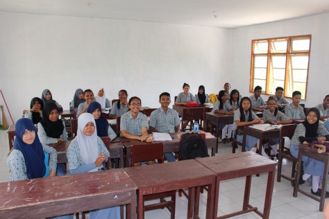 Then to the classroom