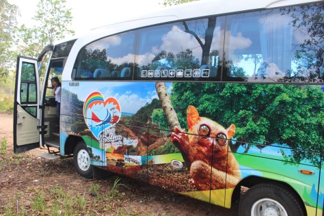 Back to our cool (literally) bus