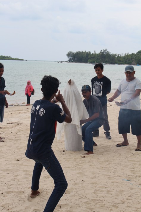 The ghost now in, the battle is about to begin