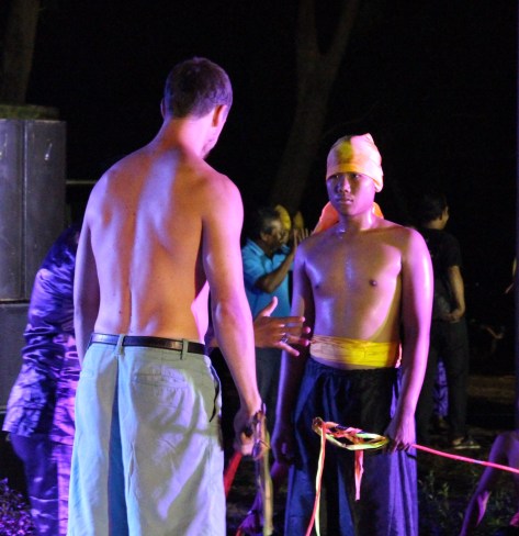 And representing the white tourists...