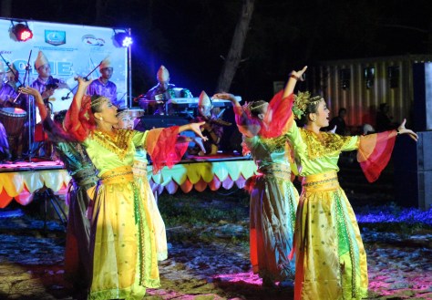 More dancing after the games