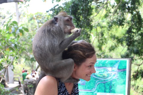 Daphne with new friend