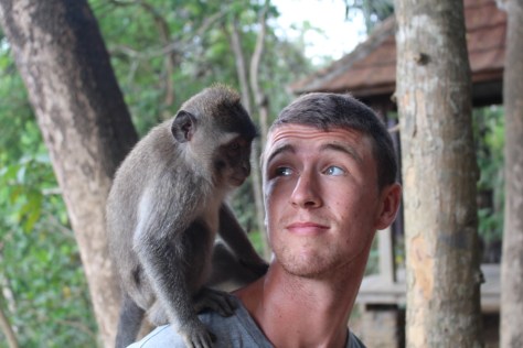 Jesse with new friend