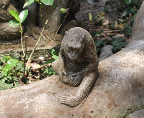 There are stone carvings everywhere, and a lot of them have sexual overtones...