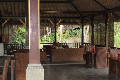 Back to the resort dining room