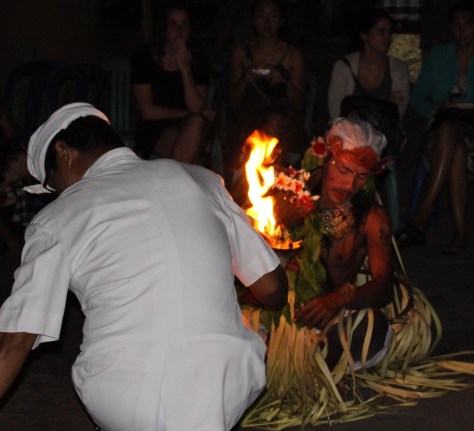 As a bonus while on the fire theme, we prepare for the Trance Dance