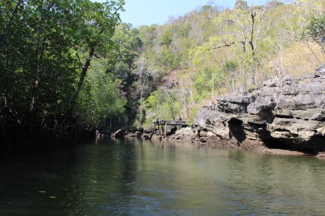 Up the river in search of Crocodile Cave