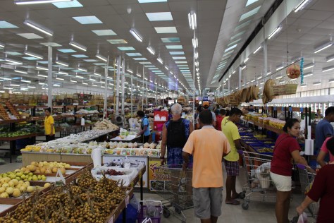 Shopping at the "Super Cheap"