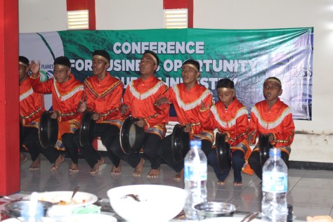 Drumming/singing performance