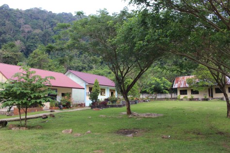 The school we visited in one of the towns