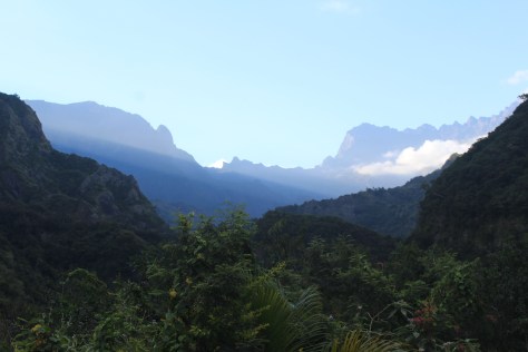 Late afternoon, looking back at where we were