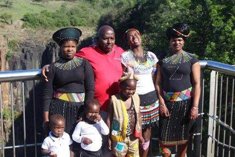 Back on our tour we saw locals dressed traditionally for Heritage Day.