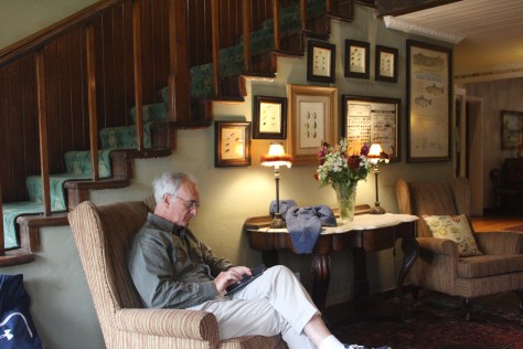 Liam was right at home