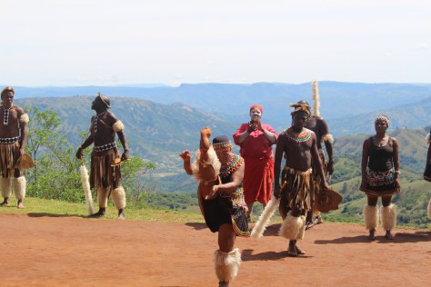 Kicking/stomping is a central part of Zulu dancing. We saw this with the staff at the game reserve, and we saw young people in skirts and sneakers performing this kind of dance on the street corner.