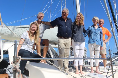 With our guide/guests back at the boat.