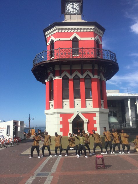 The V&A waterfront is a hoppin' place.