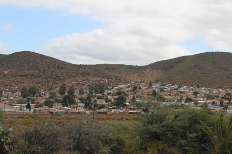 Of course there has to be laborers to pick the grapes, and they don't live in the gorgeous farms...