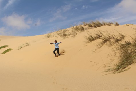 Dropping in for lunch.