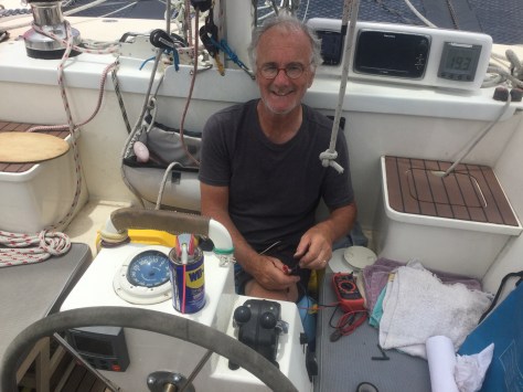 Fixing stuff en route to St Helena