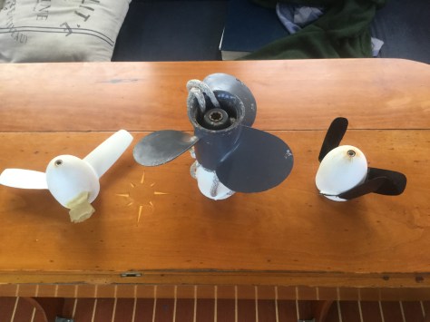 Our collection of hydrogenerator propeller improvisations 