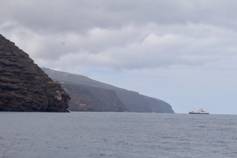 Anchorage is ahead, and the Royal Mail Ship is in.