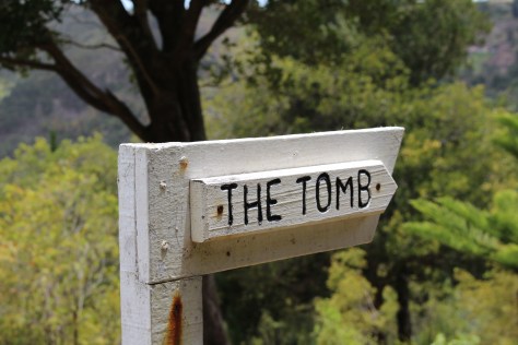 On to you-know-who's empty tomb