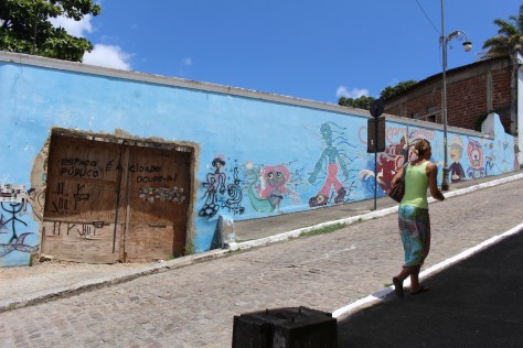 Klaudia leads the way on our exploration of Joao Pessoa 