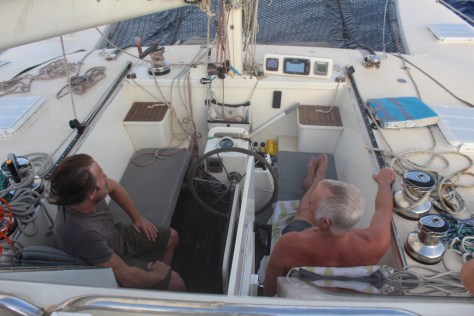 We tried not to talk about Trump, but every discussion seemed to go in that direction, like it or not.