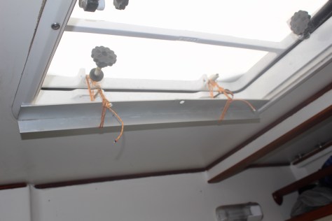 My improvised hatch closure