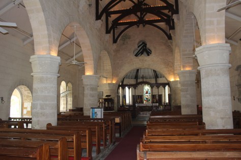 Oldest church in Barbados; start of our island tour.