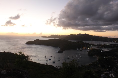 View from Shirley Heights